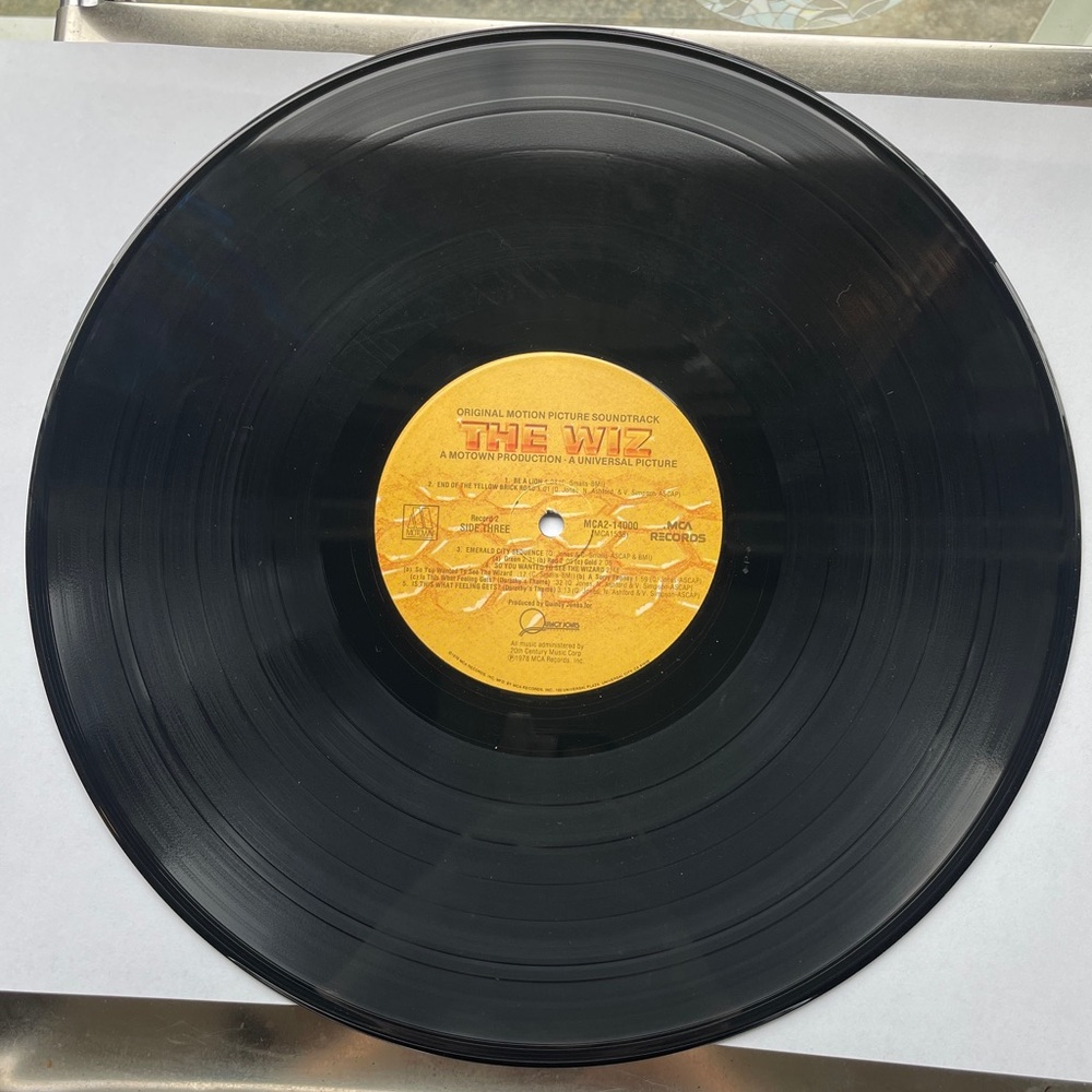 Used Vinyl Record Double LP - The Wiz - Picture 10 of 10